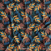 Black Floral Digital Printed Wholesale Fabric